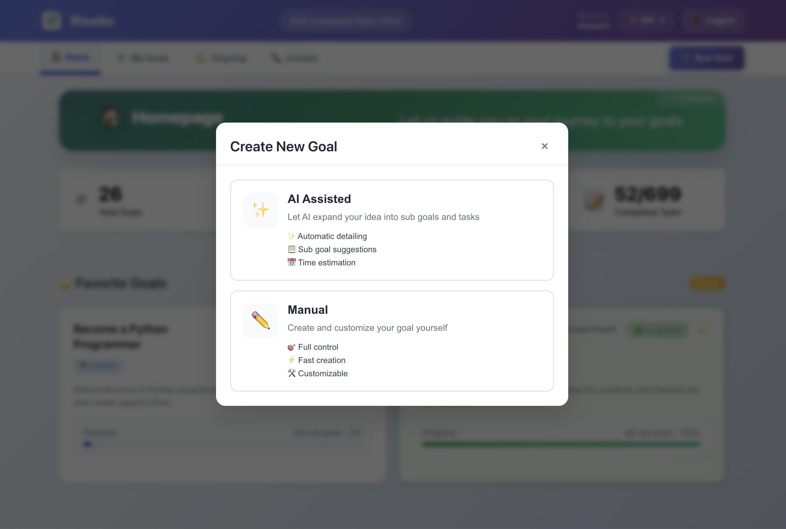 AI Goal Planning